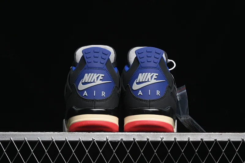 All categories Air Jordan Jordan series basketball shoes Air Jordan 4 Air Jordan 4 Retro "Lase" AJ4 Joe 4 black gray blue color FV5029-003